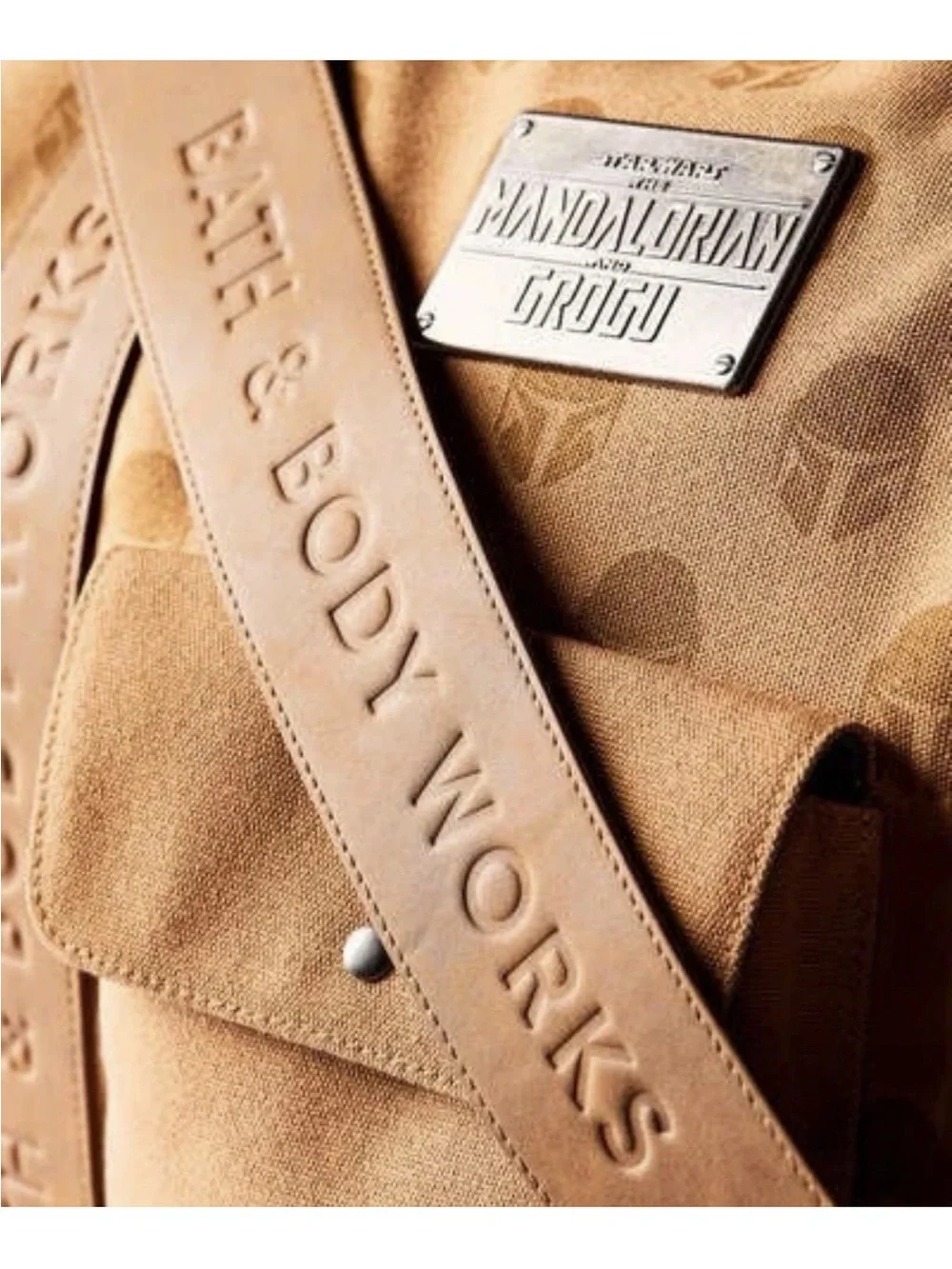 Bath & Body Works Mandalorian Mythosaur Messenger Bag